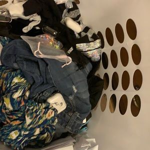 jewelry,clothes,AirPods, and iPhone seven AirPods